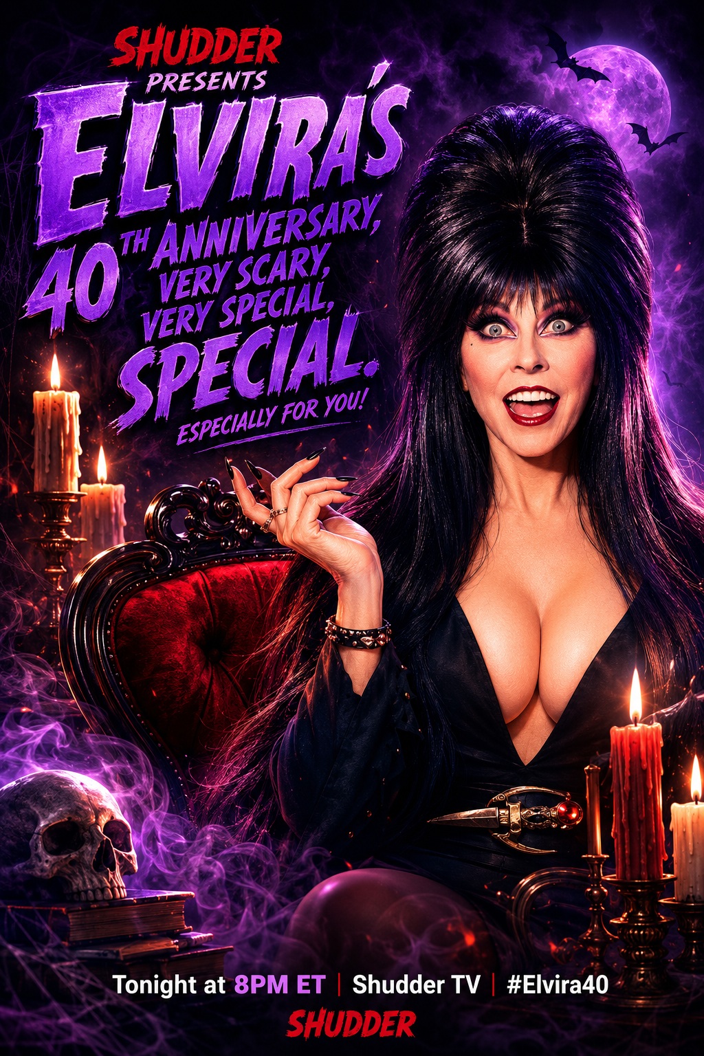 EN - Elvira's 40th Anniversary, Very Scary, Very Special Special (2021)