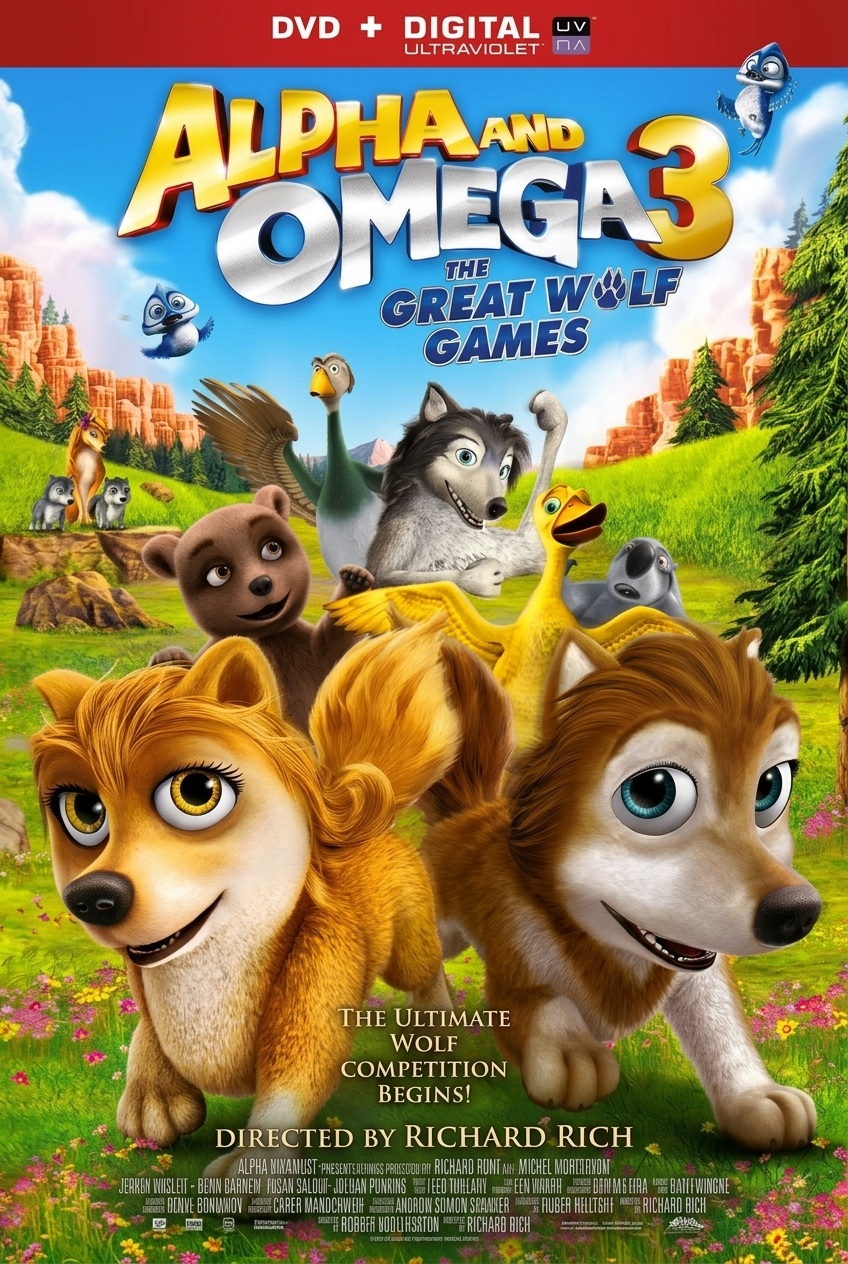 EN - Alpha And Omega 3 The Great Wolf Games (2014)